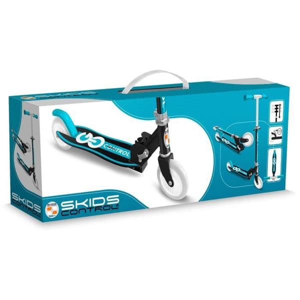 STAMP Folding Scooter - SKIDS CONTROL - Ergonomic Deck - Unisex