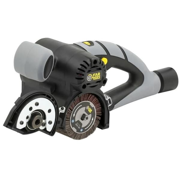 FARTOOLS REX80 Compact Renovator Pack - Includes Brass Wire Brush and Synthetic Fiber Brush