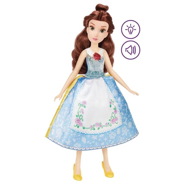 Disney Princess Spin and Switch Belle + Light and Sound