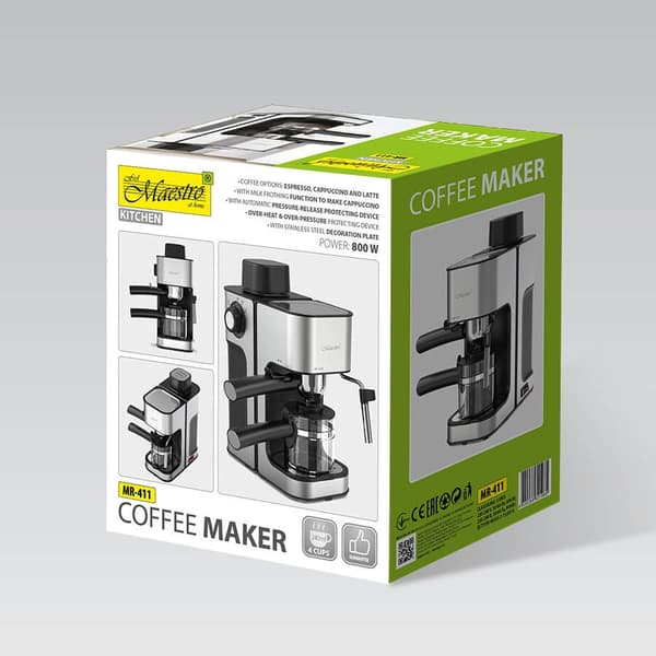 MAESTRO MR-411 Flask Coffee Maker 800W