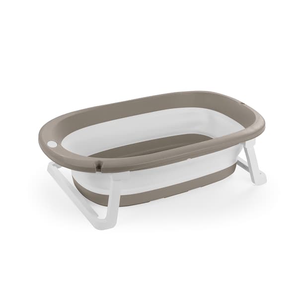 Dolu 3-in-1 Foldable Baby Bath Set Stone Gray
