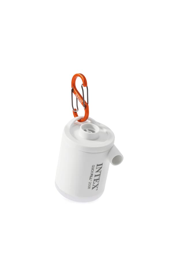 Intex 66647 Quickfill Tiny Air Pump with LED light and Carabiner