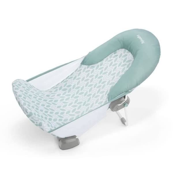 Ingenuity Foldable Baby Bath Seat - Green - 2 Position