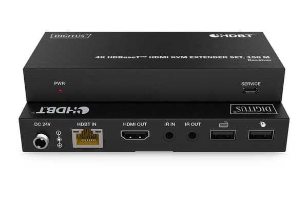 Digitus 4K HDBaseT™ HDMI KVM Extender Set 150 m