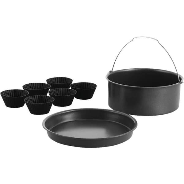 BK Connect Airfryer Accessory Set 8-piece - PFAS-free Ceramic Non-stick