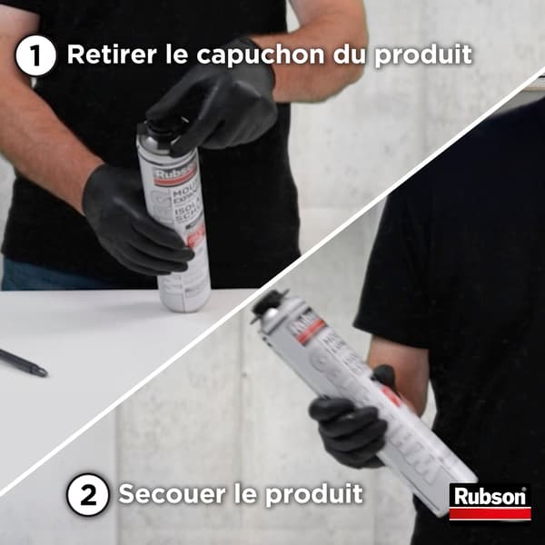 RUBSON Expanding Foam Gun - Anti-drip - Dosing Screw