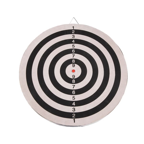 SportX Dartboard 45 cm with 6 Darts - Complete Set