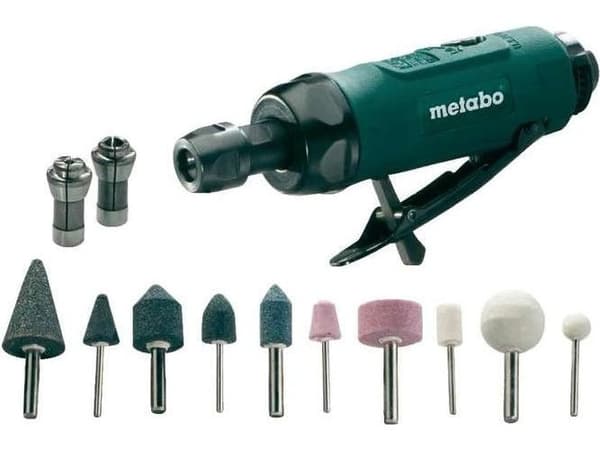Metabo Pneumatic Straight Grinder DG 25 Set (6.04116.50)