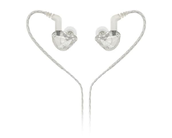 Behringer MO240-CL PRO Earbuds Wired Studio Headphones/ Transparent