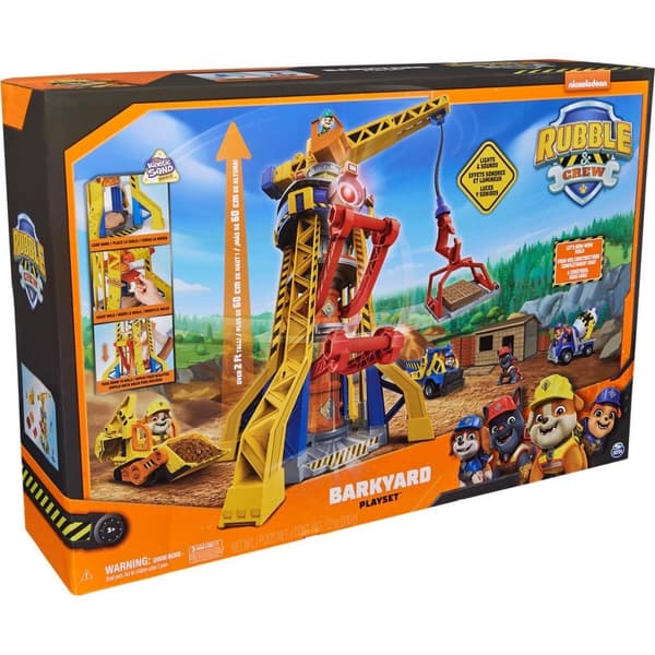 Rubble & Crew Blafwerf Crane with Kinetic Build-It System