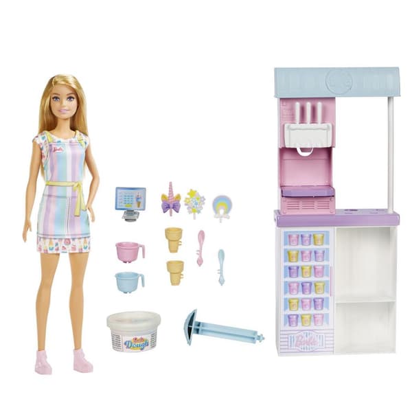 Barbie Ice Cream Parlor Playset with Doll
