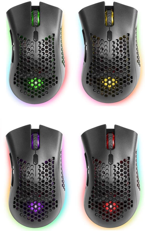 Defender GM-709 L Warlock Wireless Gaming Mouse with RGB Backlighting