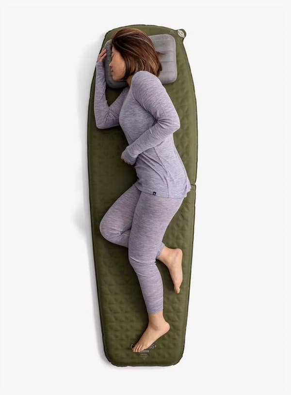 Sea to Summit Camp Plus Self-Inflating Mat, Large, Cypress