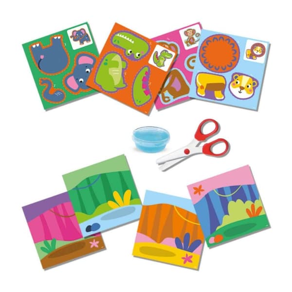 SES Creative I Learn to Cut and Paste Set for Young Children