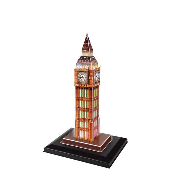 Cubic Fun 3D Puzzle Big Ben + LED Lighting 28 Pieces