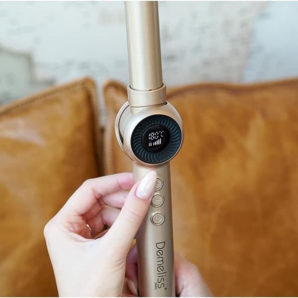 SAINT ALGUE Demeliss CURL POWER Curling Iron - 180° Folding