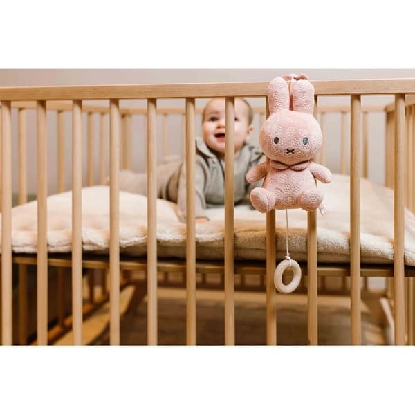Miffy Plush Music Box - Pink - For Babies from Birth