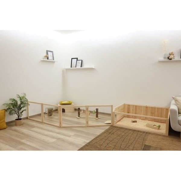 KERBL Indoor Enclosure Divider for Small Animals - Plexiglass
