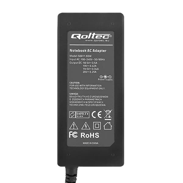 Qoltec Power Adapter/Inverter 65W Black