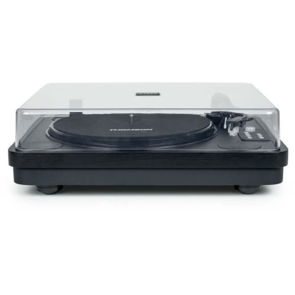 THOMSON TT650BT Bluetooth Turntable - USB Recording - 2 Speakers - Black