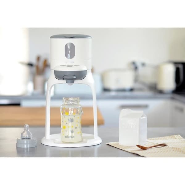 BÉABA - Bib'Expresso - Baby Bottle Warmer - Precise Temperature Control - Instant - White