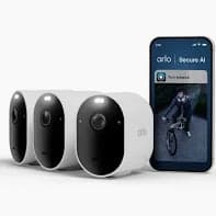 ARLO PRO 6 3-CAM Security Camera (VMC4370P-100EUS)