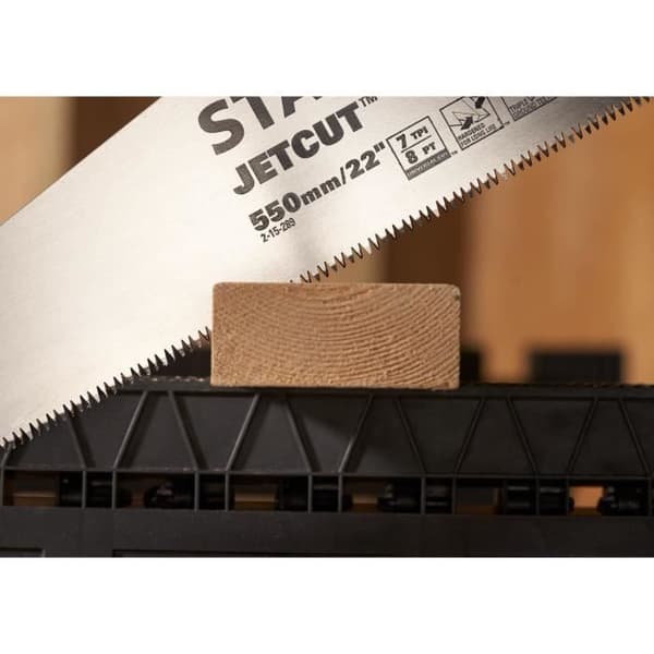 STANLEY Handsaw - 550 mm - Jetcut - rip cut - 2-15-289