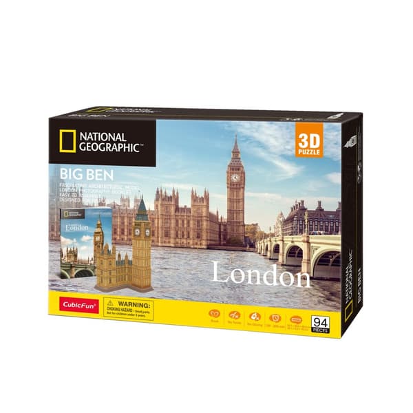 Cubic Fun 3D Puzzle Big Ben 94 Pieces