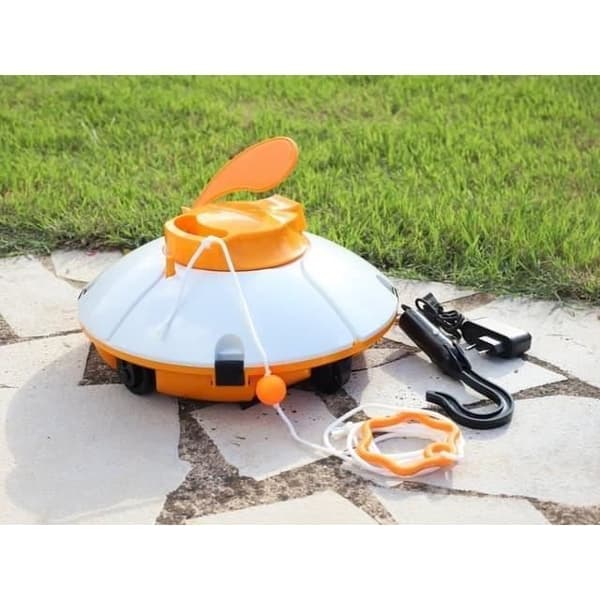 Bestway Pool Robot - Frisbee - Autonomous - Flat Bottom Cleaning - 5x3m Max - Orange