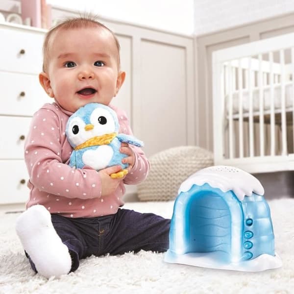 VTECH Starry Night Light Little Penguin - Musical Night Light for 0-6 Years