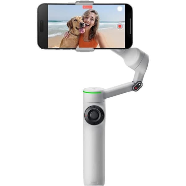 INSTA360 Flow 2 Pro Gimbal - Gray - Compatible with Apple DockKit - 3-Axis Stabilization