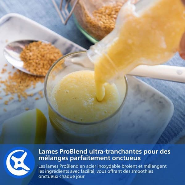 PHILIPS Blender - HR2670/01 - 350W - 0.6 L - White