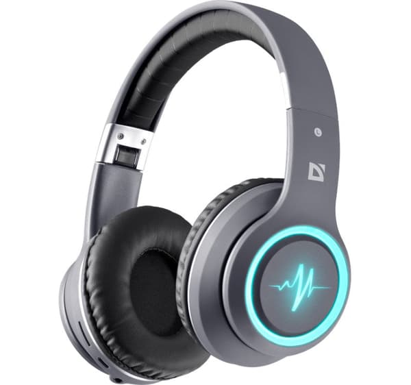 Defender Wireless Headphones with Microphone and LED B571
