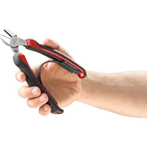 FACOM Diagonal Cutting Pliers - 192A.18CPEPB - Length 180 mm - Plastic