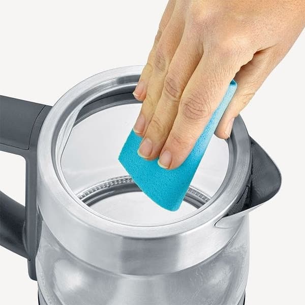 SEVERIN Deluxe Mini Kettle 1 L 2200W Glass/Stainless Steel WK 3473