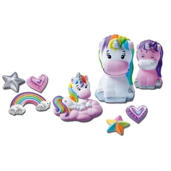 Ravensburger - Be Creative - Unicorn Figurines - 10 Plaster Projects - Ages 7+