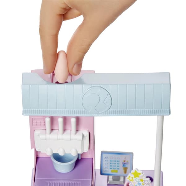 Barbie Ice Cream Parlor Playset with Doll