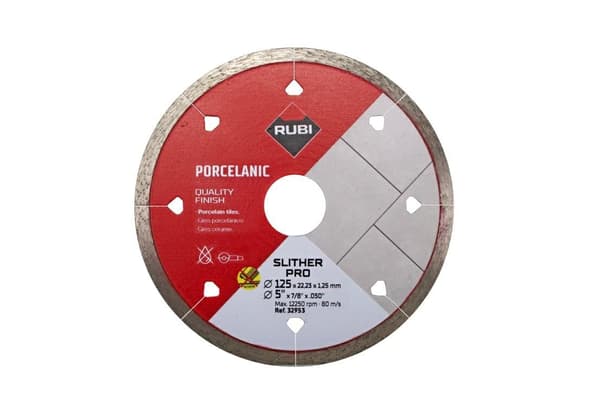 RUBI Slither Blade 125 mm Diamond Blade Pro