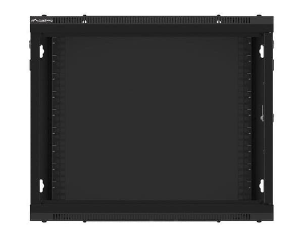 Lanberg WF01-6609-00B - 9U Wall Mounted Rack Shelf - Black