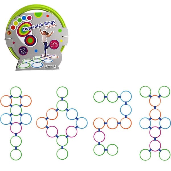 Hopscotch Rings Set with 10 Rings