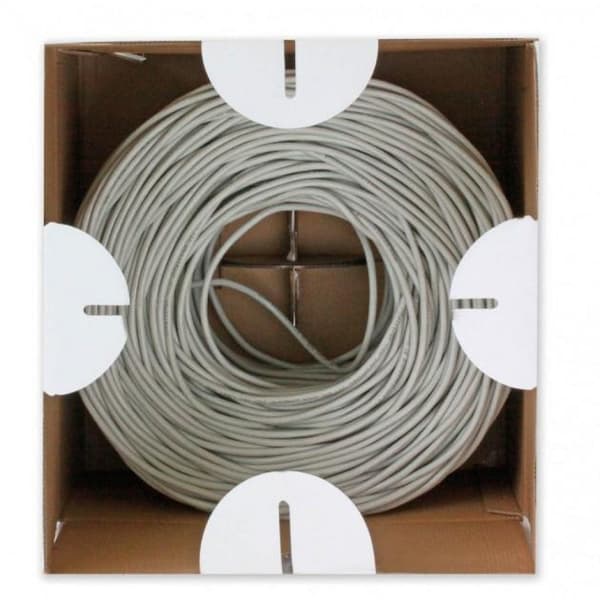 Techly ITP9-FLU-0305 Networking Cable Grey 305 m Cat6 U/UTP