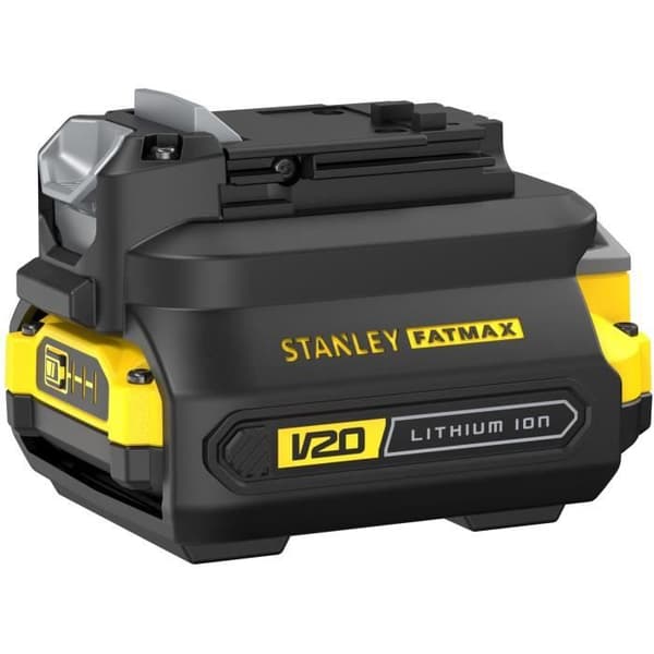 STANLEY FATMAX V20 Battery Adapter - SFMCB100-XJ - For 18V Tools