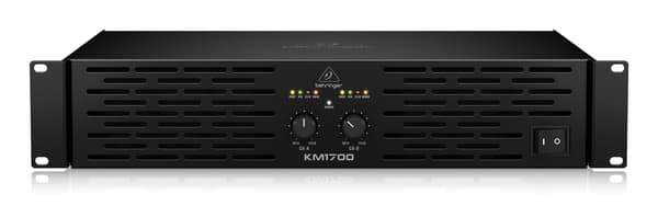 Behringer KM1700 Power Amplifier - 2x800W 4 Ohms - Black