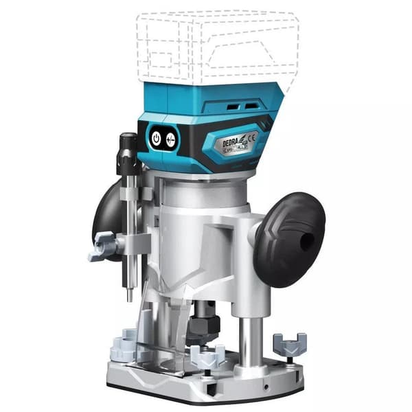 DEDRA Router 18V Brushless SAS+ALL