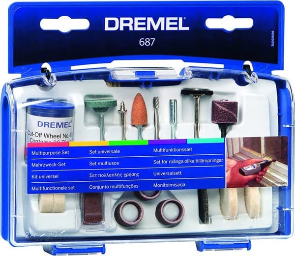 DREMEL 52-Piece General Purpose Tool Kit - 687