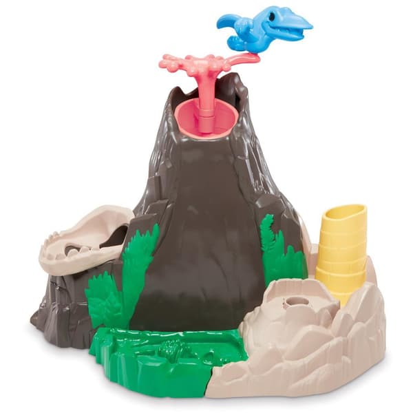 Play-Doh Slime Hydro Glitz Dino Volcano with Eggs