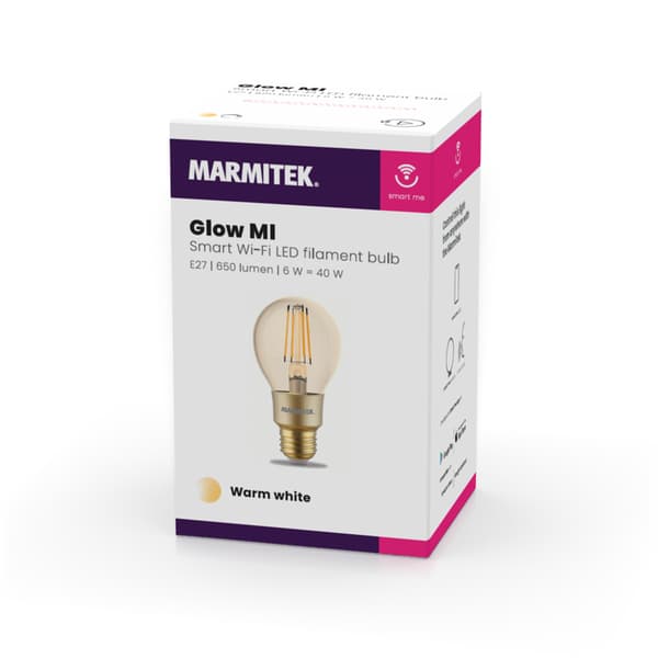 Marmitek Smart Wi-Fi Filament Lamp M 6W E27