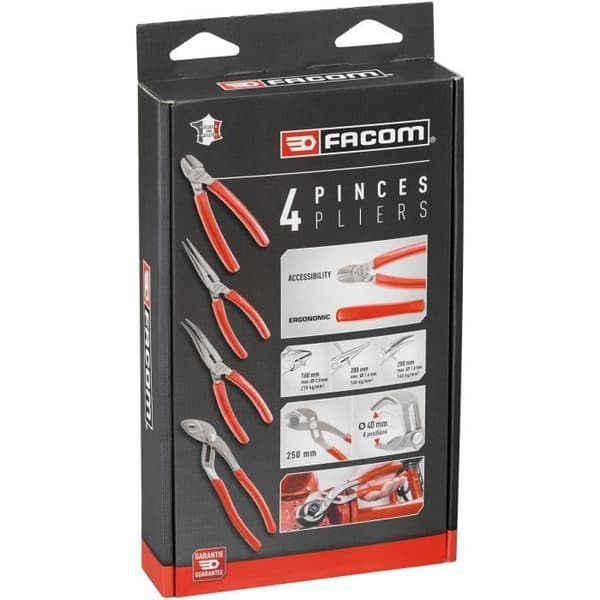 FACOM Plier Set - GJP.A4PB - 4-Piece - G Series