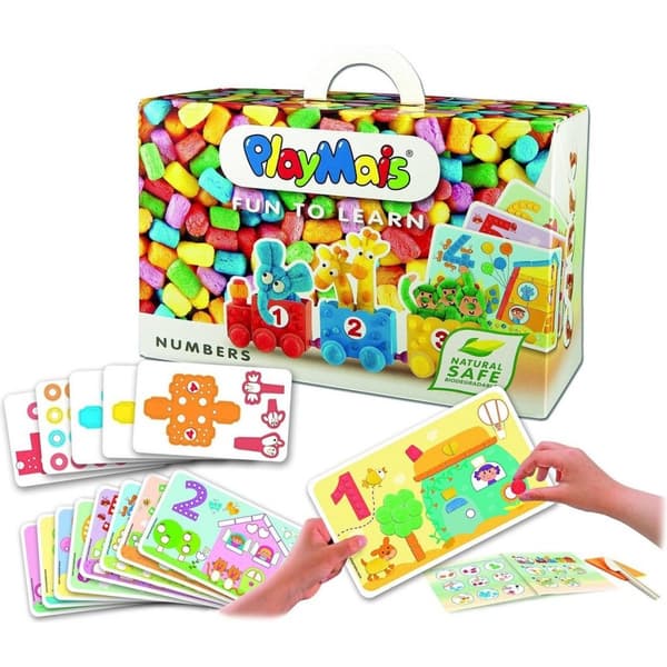 PlayMais Fun To Learn Numbers - Creative Crafting Set for Kids