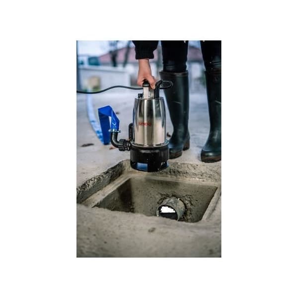 SPIDO Drainage Pump 500W - Pro Maxinox 500 - Max Flow 10.5 m³/h